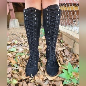 Gianni Bini suede knee high boots